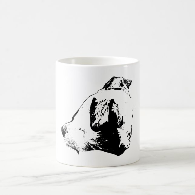 Mug Regard attentif dans l'encre (Centre)