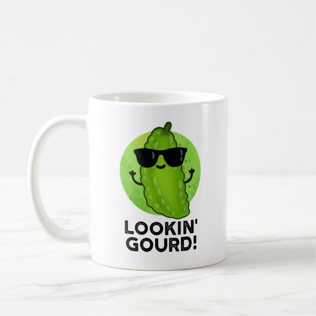 Mug Regard Gourd Funny Cool Veggie Pun (Gauche)