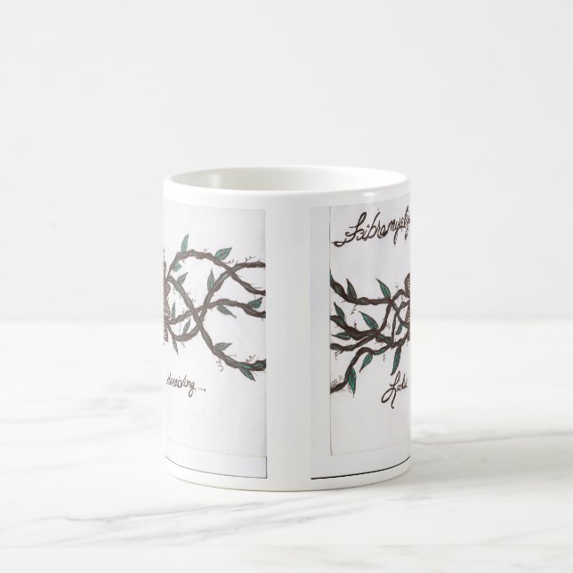 Mug Regarde peut tromper (Centre)