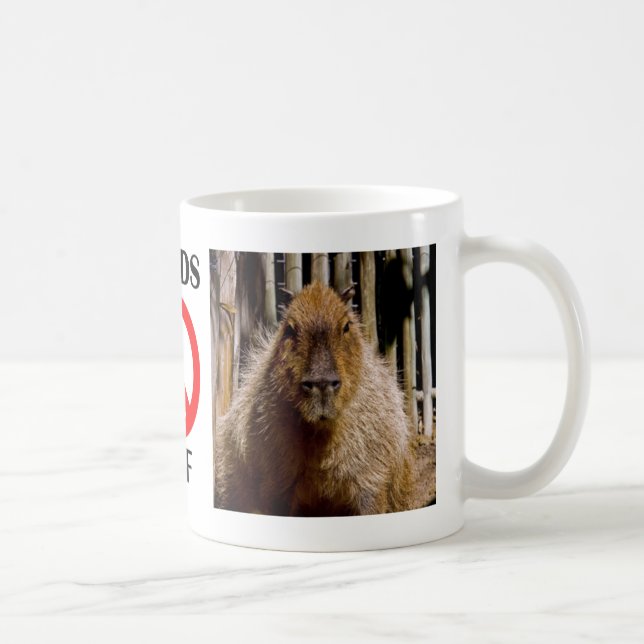 Mug Regarder de Capybara (Droite)