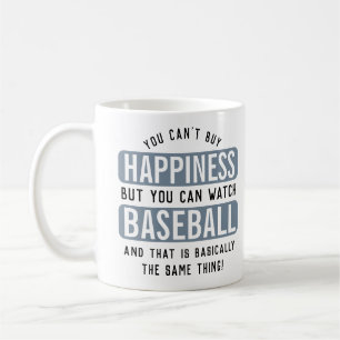 Mug Regarder le baseball est le bonheur Drôle Baseball