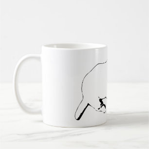 Mug Regarder le câblage - Quiet encré