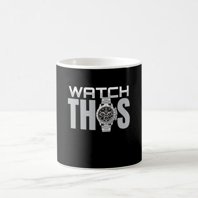 Mug Regardez cette montre de poignet (Centre)