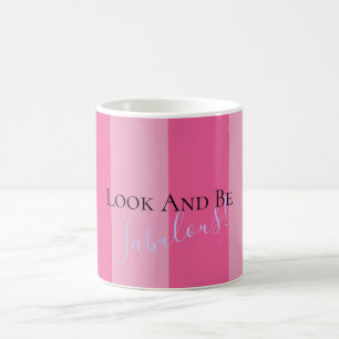 Mug Regardez et soyez cadeau fabuleux de douche de