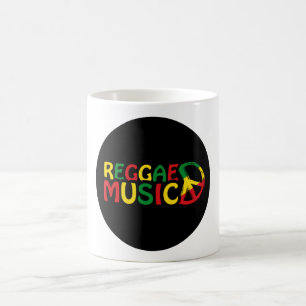 Mug Reggae Musique design, reggae art