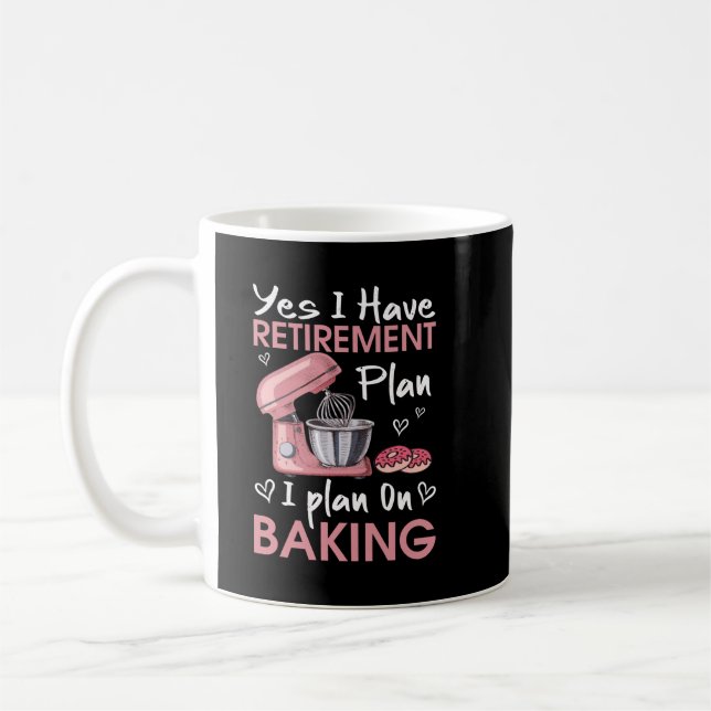 Mug Régime de retraite des femmes Cuisine (Gauche)
