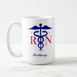 Mug Registered Nurse (Personalize It) Kaffeetasse