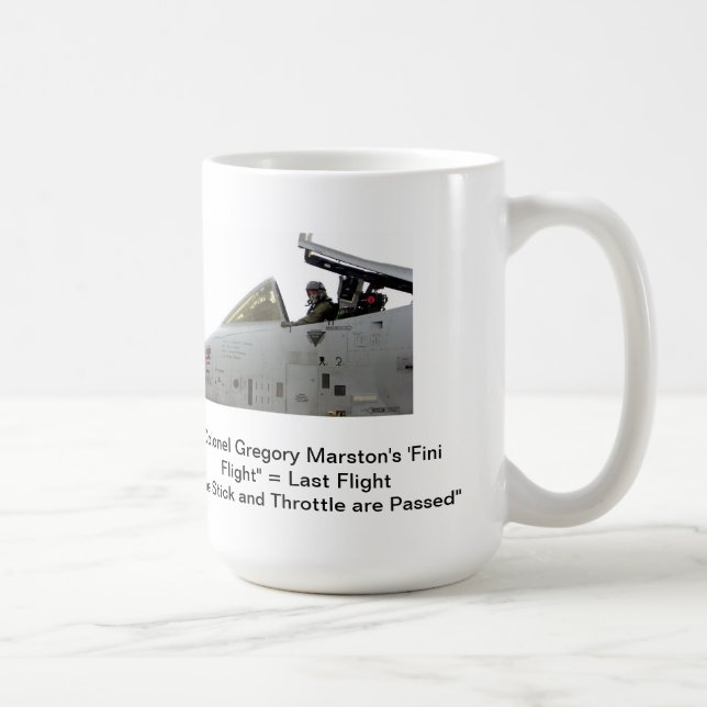 Mug Règle #4 d'humour d'A-10 Warthog (Droite)