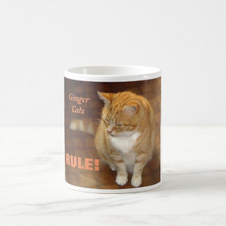 Mug Règle de chats de gingembre !