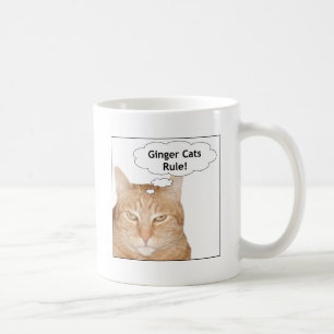 Mug Règle de chats de gingembre !