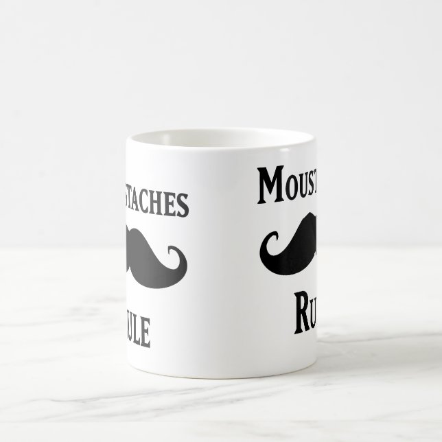 Mug Règle de moustaches (Centre)