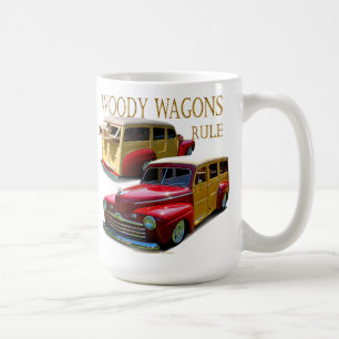 Mug Règle des wagons de bois