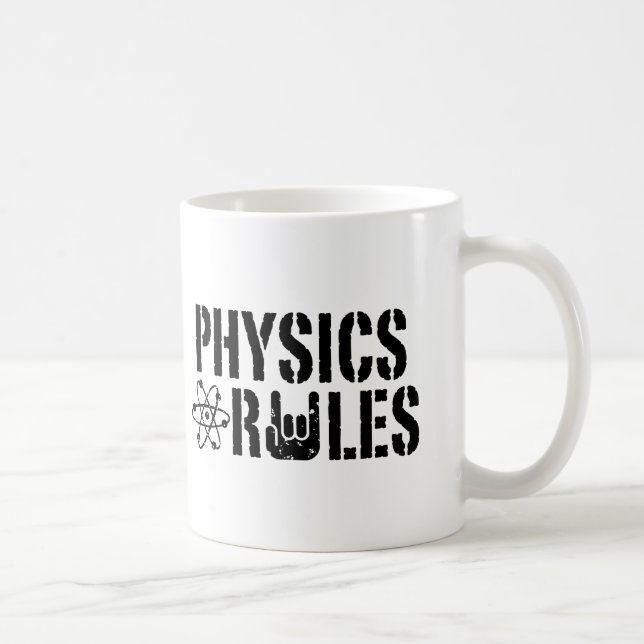 Mug Règles de physique (Droite)