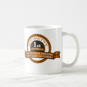 Mug Regretsy anniversaire de 1 an