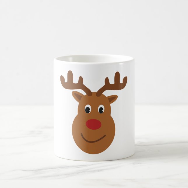 Mug Reindeer Christmas T-shirt (Centre)