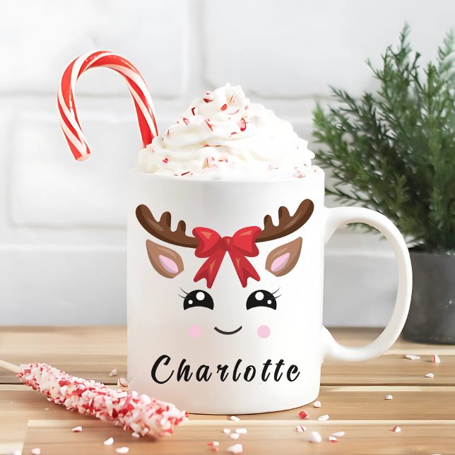 Mug Reindeer de Noël branché (Créateur téléchargé)