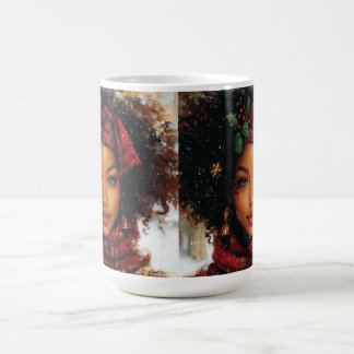 Mug Reine Afrocentrique de la Lueur Hivernale – Art de
