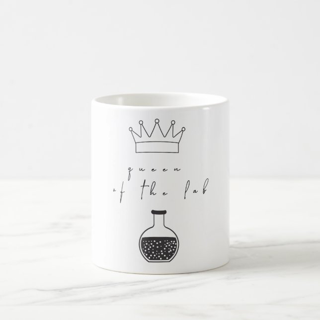 Mug "reine café de laboratoire"/tasse de thé (Centre)