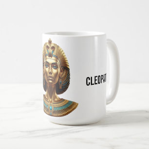 Mug Reine Cléopâtre – Majesté Égyptienne Dorée Art Des