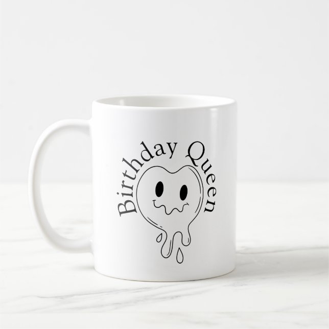 Mug Reine d'anniversaire (Gauche)