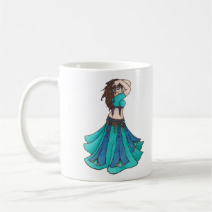 Mug Reine de Beledi Danseuse Orientale Ornement