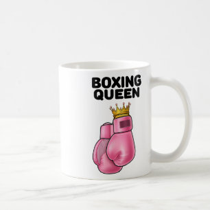 Mug Reine de boxe Boxe féminine Filles Boxeur Boxe 1