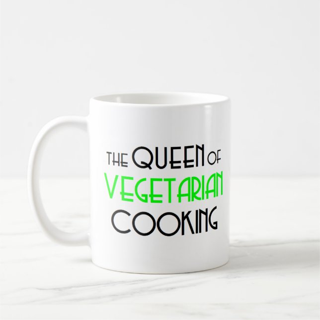 Mug reine de cuisine végétarienne (Gauche)
