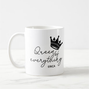 Mug Reine de Tout Couronne Cadeau drôle pour maman