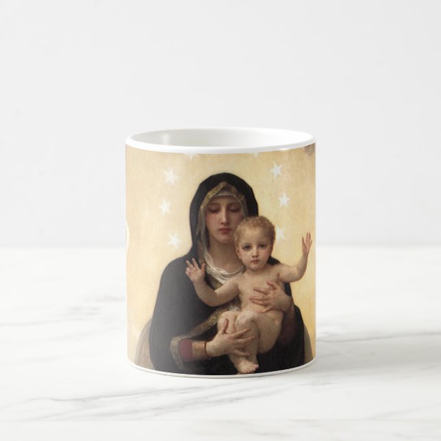 Mug Reine des Anges Regina Angelorum par Bouguereau (Centre)