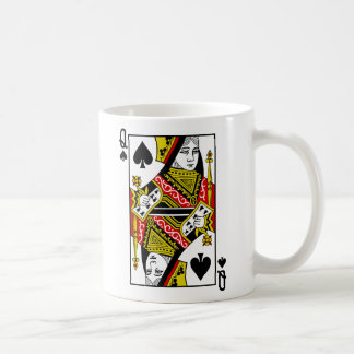 Mug Reine des cartes de jeu de pelles