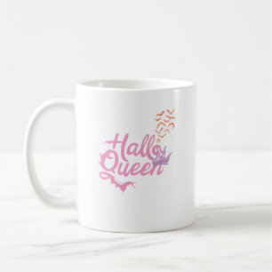 Mug Reine d'Halloween, reine d'Halloween rétro, art d'
