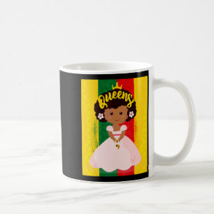 Mug reine juneteenth black girl magie mélanine homme f