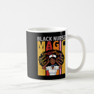 Mug Reine noire infirmière magie confiant belle Mélani
