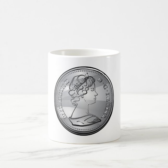 Mug Reine Sur Une Pièce (Créateur téléchargé)