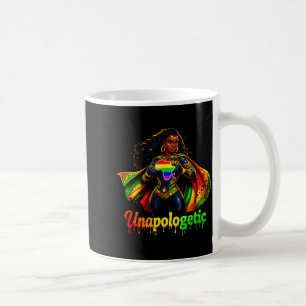 Mug reines de mélanine filles femme noire fierté forte