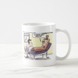 Mug Relation/Psychologie Caricature Dons Amusants