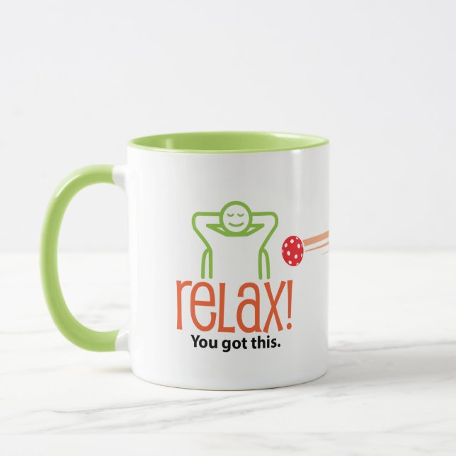 Mug Relax, c'est seulement Pickleball (Gauche)