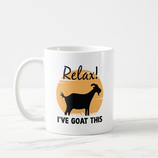 Mug Relax j'ai chèvre ça (Gauche)