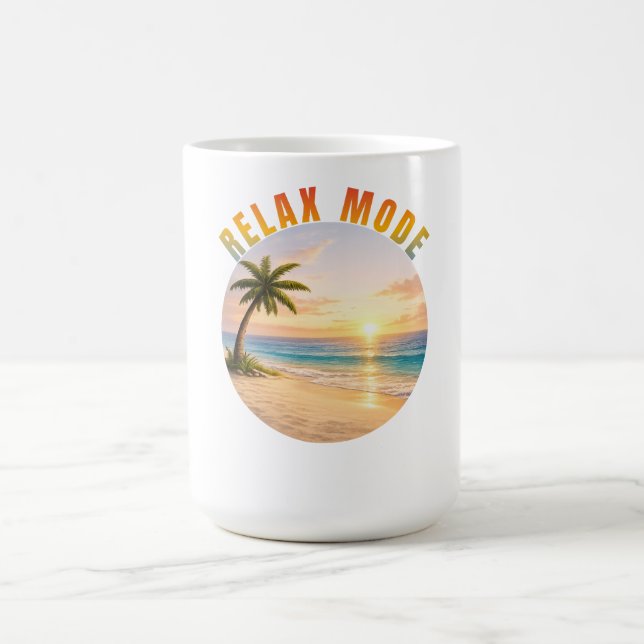 Mug Relax Mode Tropical Sunset (Centre)