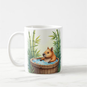 Mug Relaxation Jacuzzi Capybara Vibes Chill Journée Sp
