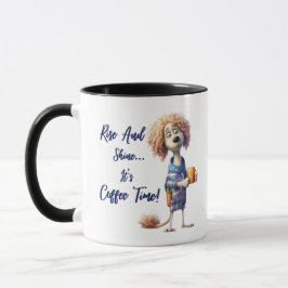 MUG RELEVEZ-VOUS ET REMONTEZ... C'EST L'HEURE DU CAFÉ