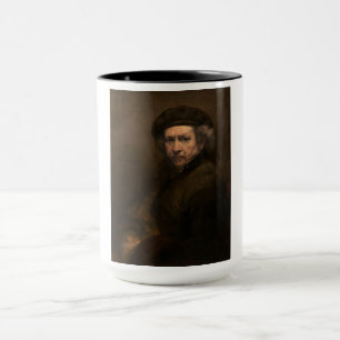 Mug Rembrandt Self Portrait : Peintre Néerlandais de l