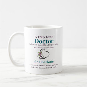 Mug Remerciement de Médecin Personnalisé