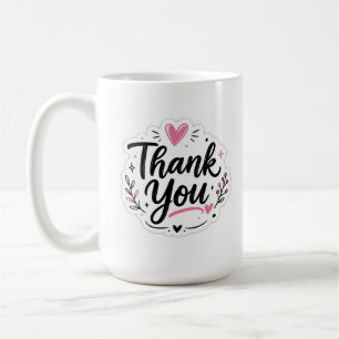 Mug Remerciement Élégant Cadeau de Reconnaissance Ma