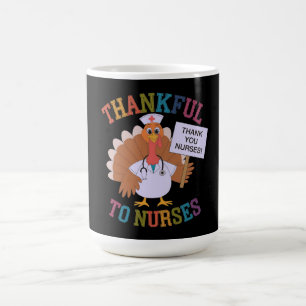 Mug Remerciements aux infirmières qui célèbrent nos hé