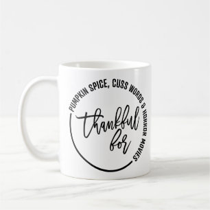 Mug Remerciements Drôle Pour L'Action De Grâce