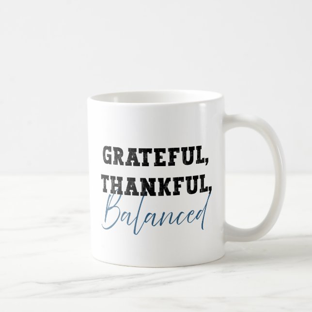 Mug Remerciements Équilibré - Devis comptable (Droite)