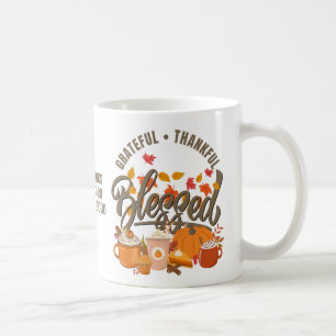 Mug REMERCIEUX MERCI BLESSEE Christian Thanksgiving