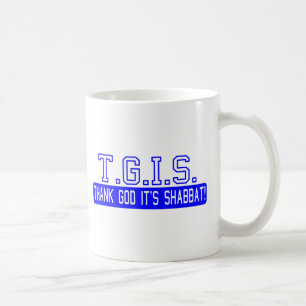 Mug Remerciez Dieu que c'est Shabbat !