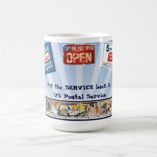 Mug Remettez le service dans USPS